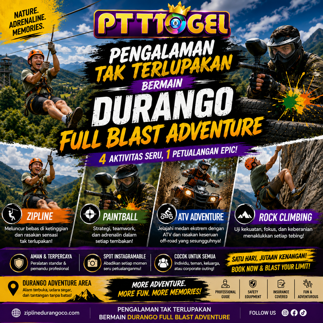 pttogel menjadi salah satu kata yang mulai sering muncul di kalangan pecinta hiburan digital dan petualangan online. Buat kamu yang suka tantangan dengan nuansa seru dan penuh kejutan, pengalaman bermain Durango Full Blast Adventure bisa jadi sesuatu yang sulit dilupakan.